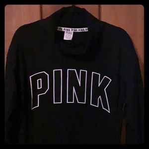 XS SWOOP neck PINK sweatshirt